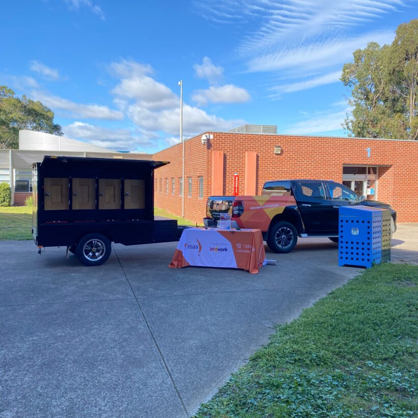 Mas National Try-a-Trade Trailer